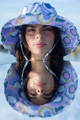 Reversible Bucket Hat Ink Dots - Qilin Brand