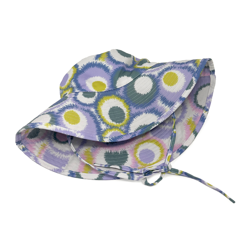 Reversible Bucket Hat Ink Dots - Qilin Brand