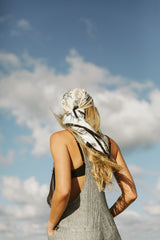 Sabana Silk Scarf - 36x36” - Qilin Brand