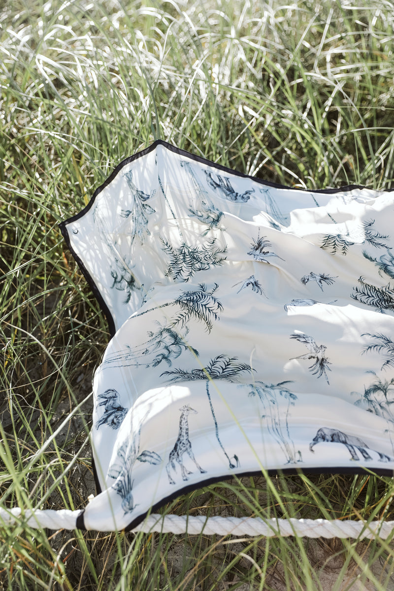 Sabana Silk Scarf - 36x36” - Qilin Brand