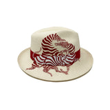 Panama Hat Love Affair Red - Qilin Brand