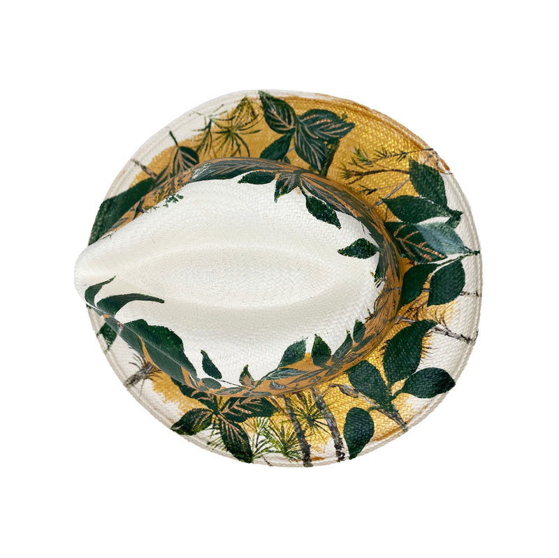 Panama Hat Golden - Qilin Brand