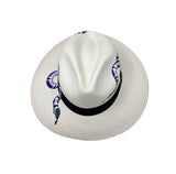 Panama Hat Purple snake - Qilin Brand