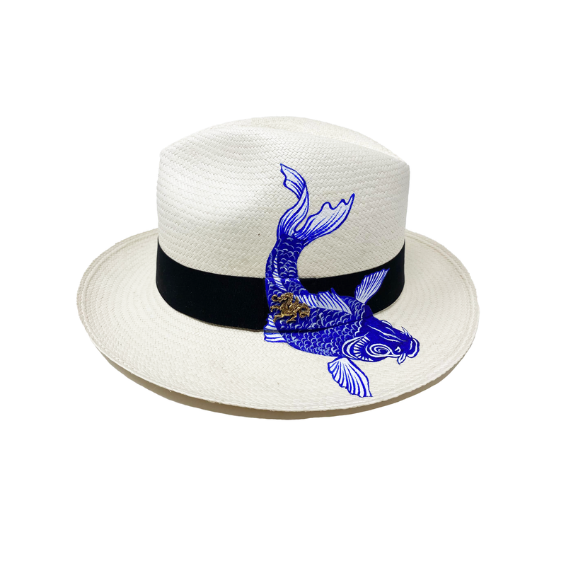 Panama Hat Koi - Size 58 - Qilin Brand