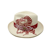 Panama Hat Love Affair Red - Qilin Brand