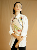 Botánica Silk Scarf - Qilin Brand