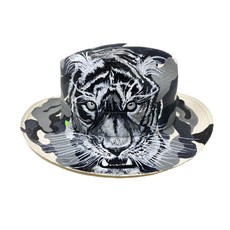 Panama Hat Tiger Camouflage - Qilin Brand