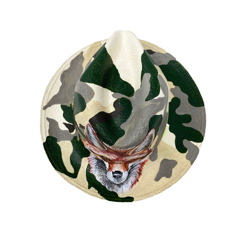 Panama Hat Zorro Camouflage - Qilin Brand