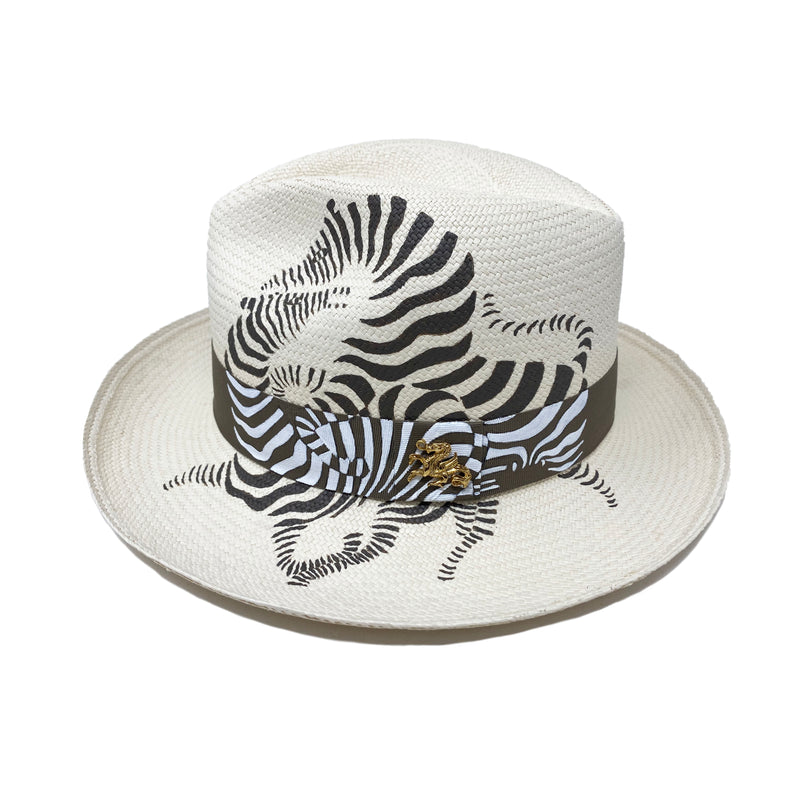 Panama Hat Love Affair Beige - Qilin Brand