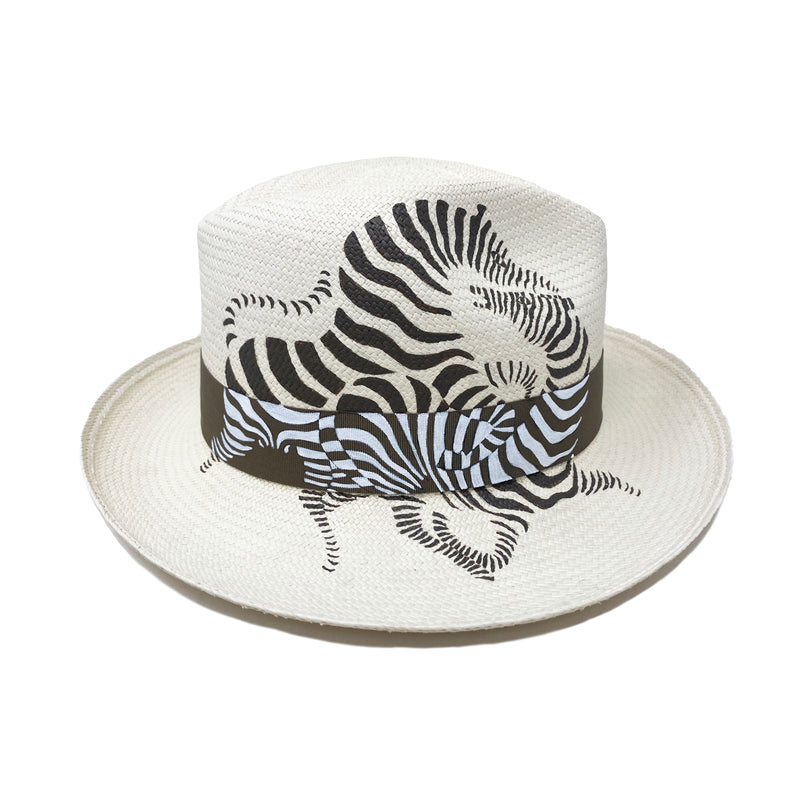 Panama Hat Love Affair Beige - Qilin Brand
