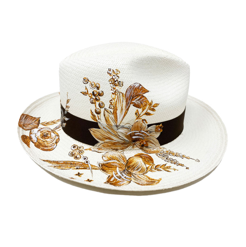 Panama Hat Vintage Bouquet - Qilin Brand