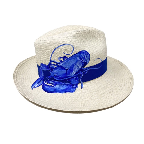Panama Hat Blue Lobster - Qilin Brand