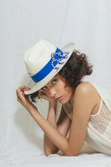 Panama Hat Blue Snake - Qilin Brand