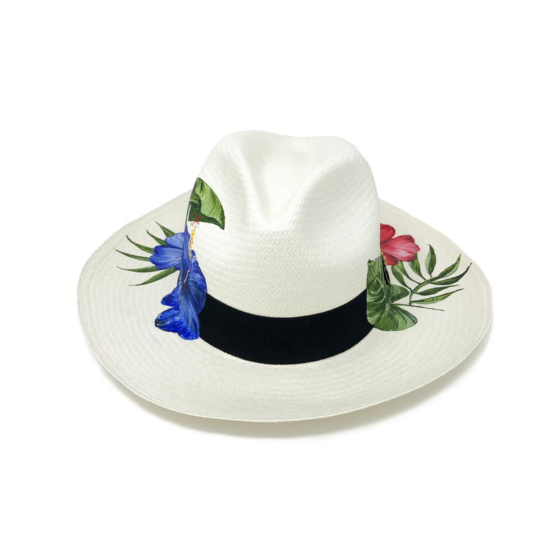 Panama Hat Rosemallow - Qilin Brand