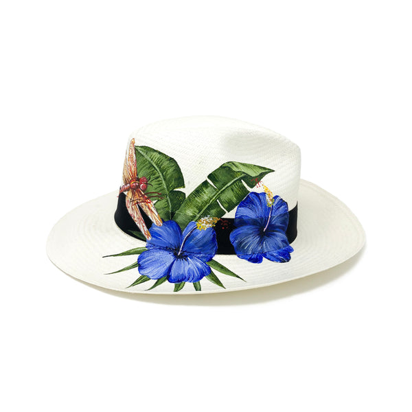 Panama Hat Rosemallow - Qilin Brand