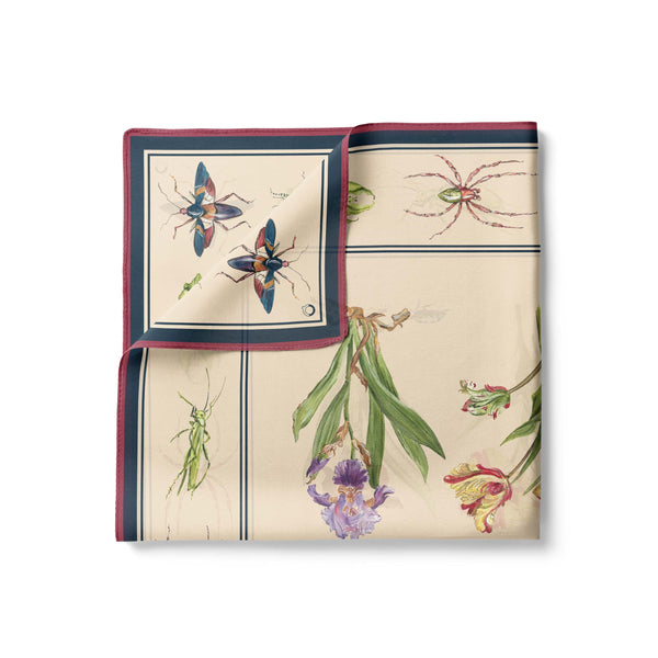 Botánica Silk Scarf - Qilin Brand