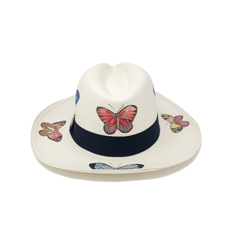 Panama Hat Butterflies - Qilin Brand