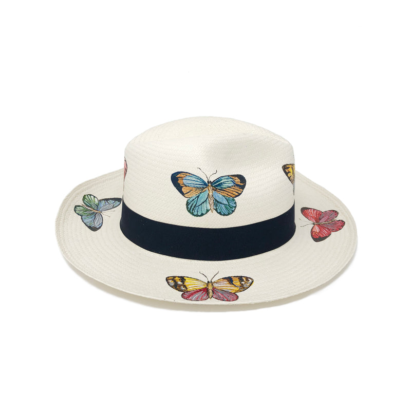 Panama Hat Butterflies - Qilin Brand