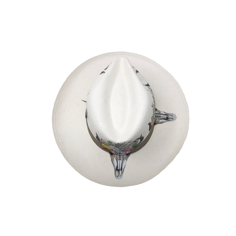 Panama Hat Desert Flower - Qilin Brand