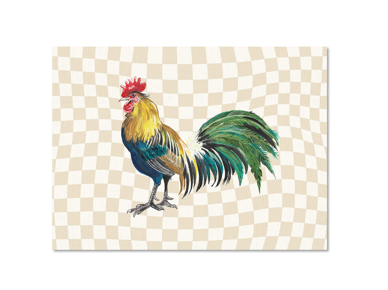 Checkered Rooster - Qilin Brand