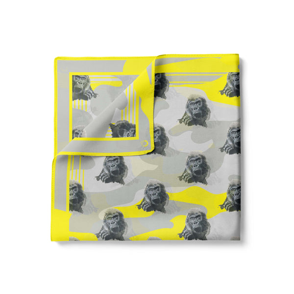 Gorilla Silk Scarf - Qilin Brand