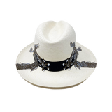 Panama Hat Dragon Sepia - Qilin Brand