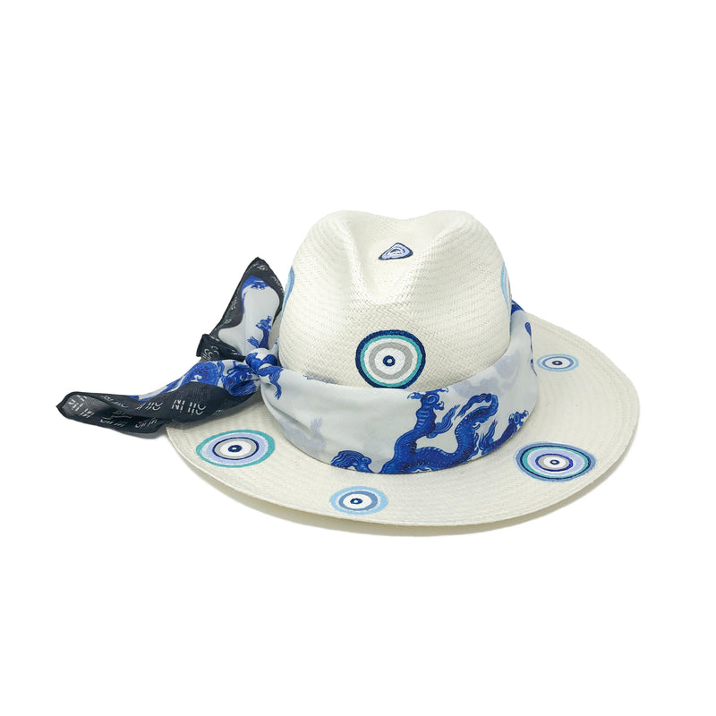 Panama Hat Mykonos - Size 55 - Qilin Brand