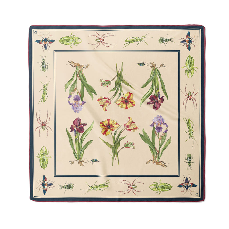 Botánica Silk Scarf - Qilin Brand