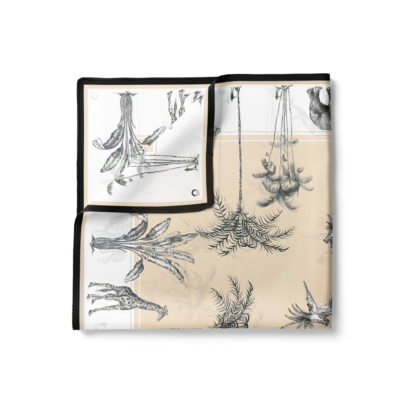 Sabana Silk Scarf - Qilin Brand