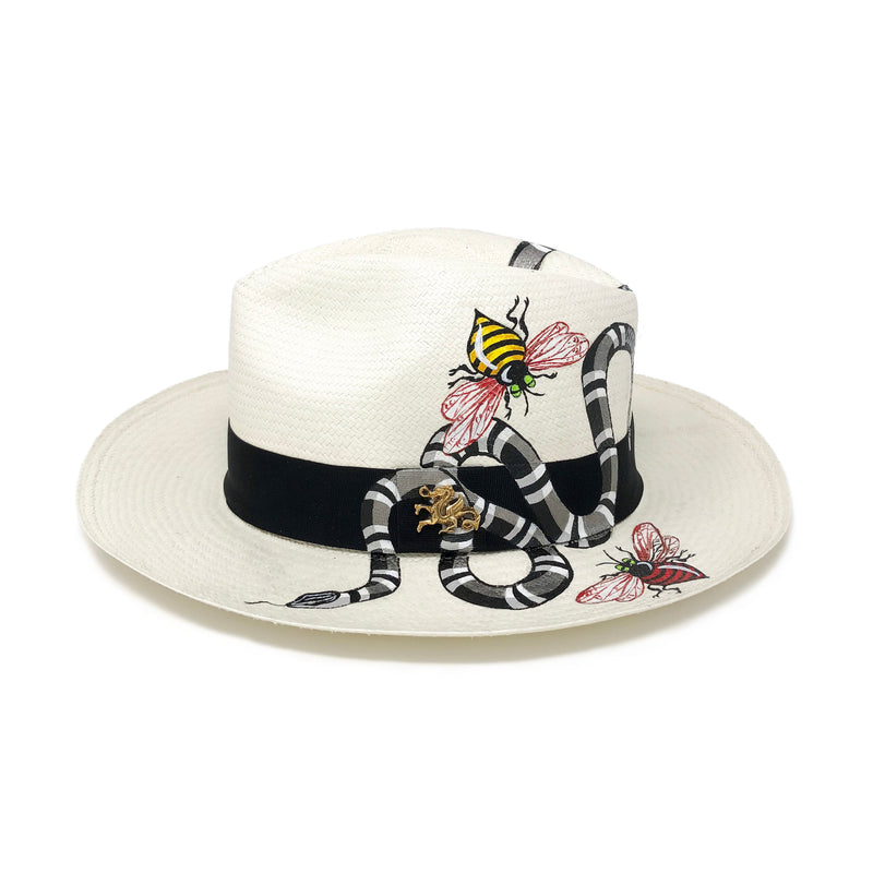 Panama Hat Snake and Bees - Qilin Brand