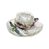 Panama Hat Frayed Splash - Qilin Brand