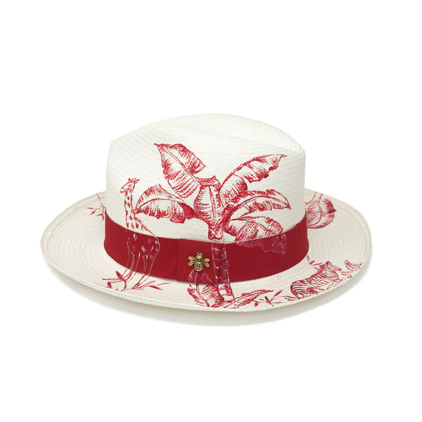Panama Hat Toile du Jungle - Size 58 - Qilin Brand